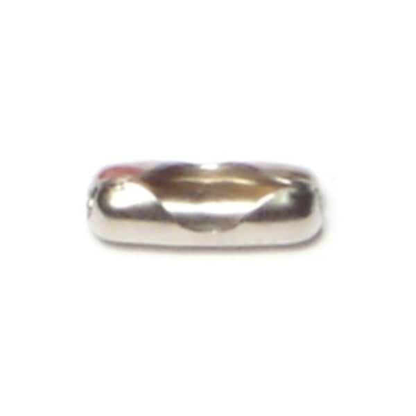 #3 x 3/32" Nickel Ball Chain Connectors 50PK